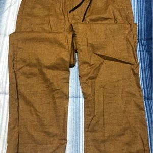 Mens Medium Dark Ginger Prana Vaha Pant